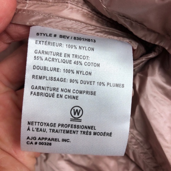 Sosken | Bev Lightweight Puffer Coat Millenial Pink 2 - Picture 9 of 13